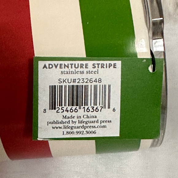Kate Spade Adventure stripe tumbler - Picture 5 of 6